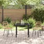 Conjunto de Comedor de Jardín 3 pcs Marrón en Sillas de jardín | Comprar online en Foru.es