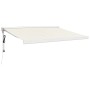 Toldo retráctil aluminio y tela color crema 3,5x2,5 m de vidaXL, Toldos - Ref: Foro24-3154577, Precio: 584,08 €, Descuento: %