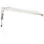 Toldo retráctil aluminio y tela color crema 3,5x2,5 m de vidaXL, Toldos - Ref: Foro24-3154577, Precio: 584,08 €, Descuento: %