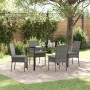 Conjunto de Comedor de Jardín 5 pcs Gris en Sillas de jardín | Comprar online en Foru.es