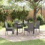 Conjunto de Comedor de Jardín 5 pcs Gris en Sillas de jardín | Comprar online en Foru.es