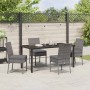 Conjunto de Comedor de Jardín 5 pcs Gris en Sillas de jardín | Comprar online en Foru.es