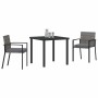 Conjunto de Comedor de Jardín 3 pcs Gris en Sillas de jardín | Comprar online en Foru.es