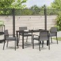 Conjunto de Comedor de Jardín 5 pcs Gris en Sillas de jardín | Comprar online en Foru.es