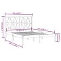Estructura de cama madera maciza de pino blanco 120x200 cm de vidaXL, Camas y somieres - Ref: Foro24-3103994, Precio: 131,04 ...