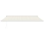Toldo retráctil aluminio y tela color crema 4,5x3 m de vidaXL, Toldos - Ref: Foro24-3154579, Precio: 822,18 €, Descuento: %