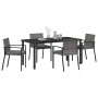Conjunto de Comedor de Jardín 5 pcs Gris en Sillas de jardín | Comprar online en Foru.es