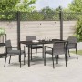 Conjunto de Comedor de Jardín 5 pcs Gris en Sillas de jardín | Comprar online en Foru.es