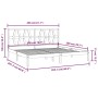 Estructura de cama madera maciza de pino blanco 200x200 cm de vidaXL, Camas y somieres - Ref: Foro24-3104019, Precio: 140,92 ...