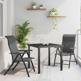 Conjunto de Comedor de Jardín 3 pcs Gris en Sillas de jardín | Comprar online en Foru.es