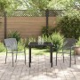 Conjunto de Comedor de Jardín 3 pcs Antracita en Sillas de jardín | Comprar online en Foru.es