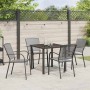 Conjunto de Comedor de Jardín 5 pcs Antracita en Sillas de jardín | Comprar online en Foru.es
