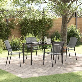 Conjunto de Comedor de Jardín 5 pcs Antracita en Sillas de jardín | Comprar online en Foru.es
