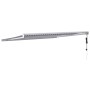 Toldo retráctil aluminio y tela azul y blanco 4,5x3 m de vidaXL, Toldos - Ref: Foro24-3154574, Precio: 785,98 €, Descuento: %