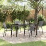 Conjunto de Comedor de Jardín 5 pcs Antracita en Sillas de jardín | Comprar online en Foru.es