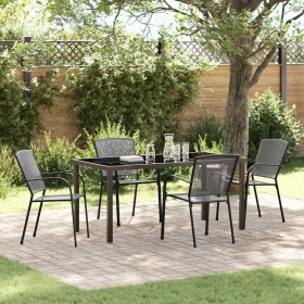 Conjunto de Comedor de Jardín 5 pcs Antracita en Sillas de jardín | Comprar online en Foru.es
