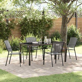 Conjunto de Comedor de Jardín 5 pcs Antracita en Sillas de jardín | Comprar online en Foru.es