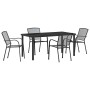 Conjunto de Comedor de Jardín 5 pcs Antracita en Sillas de jardín | Comprar online en Foru.es