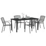 Conjunto de Comedor de Jardín 5 pcs Antracita en Sillas de jardín | Comprar online en Foru.es