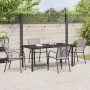 Conjunto de Comedor de Jardín 5 pcs Antracita en Sillas de jardín | Comprar online en Foru.es
