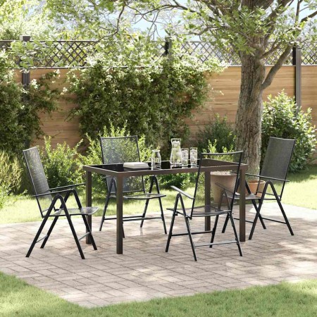 Conjunto de Comedor de Jardín 5 pcs Antracita en Sillas de jardín | Comprar online en Foru.es
