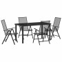 Conjunto de Comedor de Jardín 5 pcs Antracita en Sillas de jardín | Comprar online en Foru.es