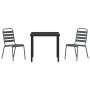 Conjunto de Comedor de Jardín 3 pcs Antracita en Sillas de jardín | Comprar online en Foru.es