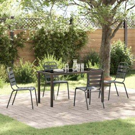 Conjunto de Comedor de Jardín 5 pcs Antracita en Sillas de jardín | Comprar online en Foru.es