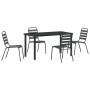 Conjunto de Comedor de Jardín 5 pcs Antracita en Sillas de jardín | Comprar online en Foru.es
