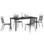 Conjunto de Comedor de Jardín 5 pcs Antracita en Sillas de jardín | Comprar online en Foru.es