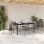 Conjunto de Comedor de Jardín 7 pcs Antracita en Sillas de jardín | Comprar online en Foru.es