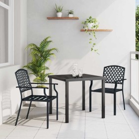 Conjunto de Comedor de Jardín 3 pcs Antracita en Sillas de jardín | Comprar online en Foru.es