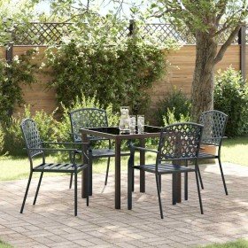 Conjunto de Comedor de Jardín 5 pcs Antracita en Sillas de jardín | Comprar online en Foru.es