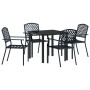 Conjunto de Comedor de Jardín 5 pcs Antracita en Sillas de jardín | Comprar online en Foru.es