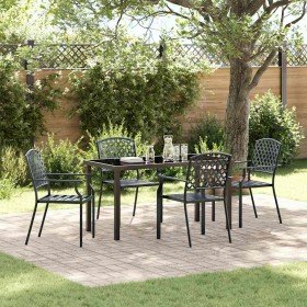 Conjunto de Comedor de Jardín 5 pcs Antracita en Sillas de jardín | Comprar online en Foru.es