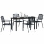 Conjunto de Comedor de Jardín 5 pcs Antracita en Sillas de jardín | Comprar online en Foru.es