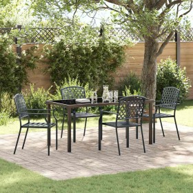 Conjunto de Comedor de Jardín 5 pcs Antracita en Sillas de jardín | Comprar online en Foru.es