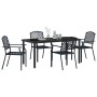Conjunto de Comedor de Jardín 5 pcs Antracita en Sillas de jardín | Comprar online en Foru.es