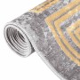 Alfombra lavable antideslizante gris 80x150 cm en Alfombras | Comprar online en Foru.es