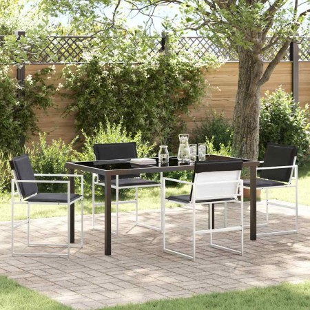Conjunto de Comedor de Jardín 5 pcs en Sillas de jardín | Comprar online en Foru.es
