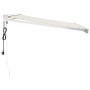 Toldo retráctil aluminio y tela color crema 3x2,5 m de vidaXL, Toldos - Ref: Foro24-3154576, Precio: 574,73 €, Descuento: %