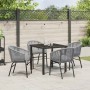 Conjunto de Comedor de Jardín 5 pcs Antracita en Sillas de jardín | Comprar online en Foru.es
