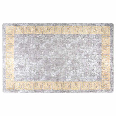 Alfombra lavable antideslizante gris 160x230 cm en Alfombras | Comprar online en Foru.es