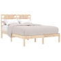 Estructura de cama madera maciza 120x190 cm de vidaXL, Camas y somieres - Ref: Foro24-3104188, Precio: 117,59 €, Descuento: %
