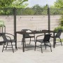 Conjunto de Comedor de Jardín 5 pcs Negro en Sillas de jardín | Comprar online en Foru.es