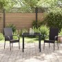 Conjunto de Comedor de Jardín 3 pcs Marrón en Sillas de jardín | Comprar online en Foru.es
