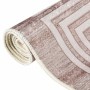 Alfombra lavable antideslizante beige 80x300 cm en Alfombras | Comprar online en Foru.es