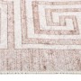 Alfombra lavable antideslizante beige 80x300 cm en Alfombras | Comprar online en Foru.es