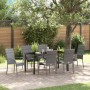 Conjunto de Comedor de Jardín 7 pcs Gris en Sillas de jardín | Comprar online en Foru.es