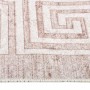 Alfombra lavable antideslizante beige 120x180 cm en Alfombras | Comprar online en Foru.es